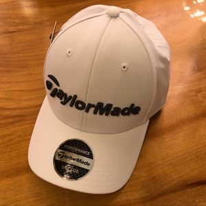 TaylorMade TM18 Performance Seeker Hat White NEW!